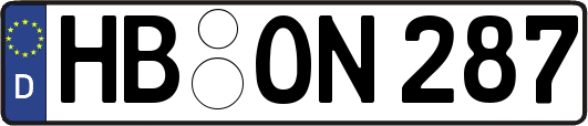 HB-ON287