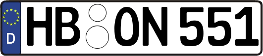 HB-ON551