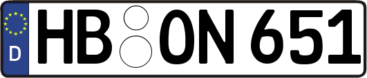 HB-ON651