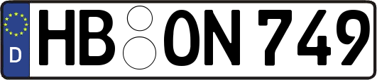 HB-ON749