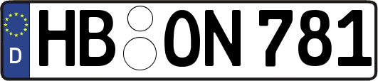 HB-ON781