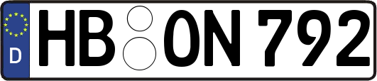 HB-ON792