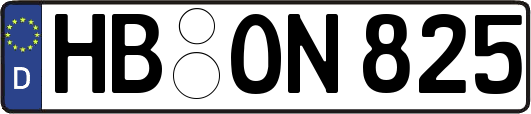 HB-ON825