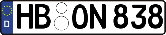 HB-ON838