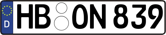 HB-ON839