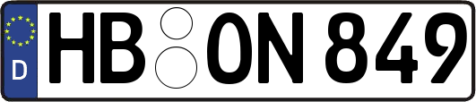 HB-ON849