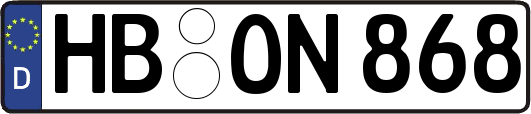 HB-ON868