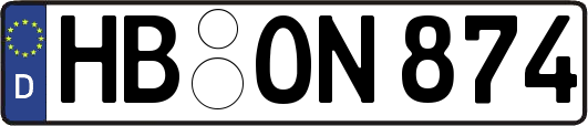 HB-ON874
