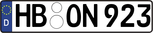 HB-ON923
