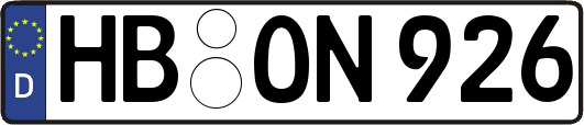 HB-ON926