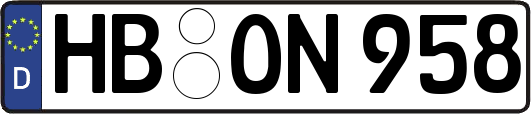 HB-ON958