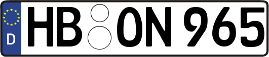 HB-ON965