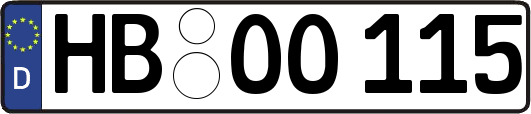 HB-OO115