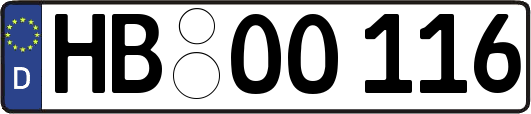 HB-OO116