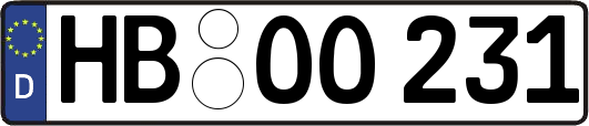 HB-OO231