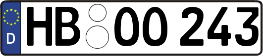 HB-OO243