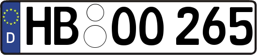 HB-OO265