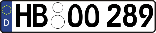 HB-OO289