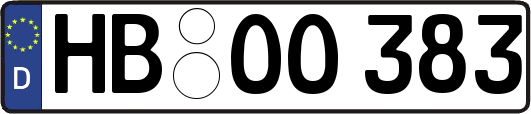 HB-OO383
