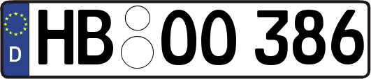 HB-OO386