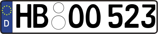 HB-OO523