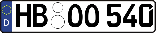 HB-OO540