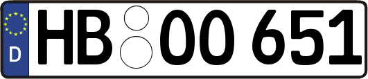 HB-OO651