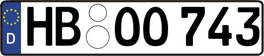 HB-OO743