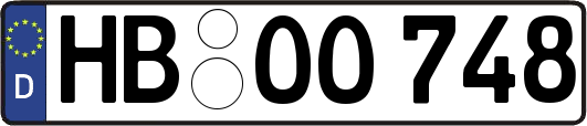 HB-OO748