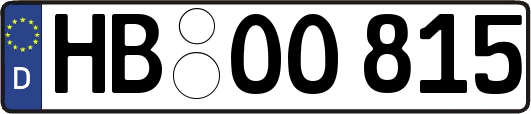 HB-OO815