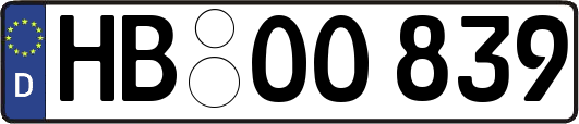 HB-OO839