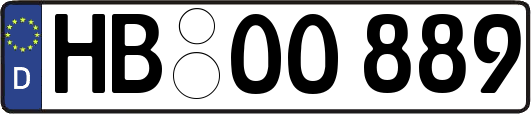HB-OO889