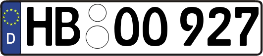 HB-OO927