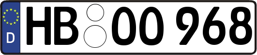HB-OO968