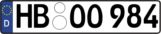 HB-OO984