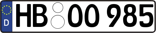 HB-OO985