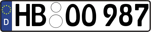 HB-OO987
