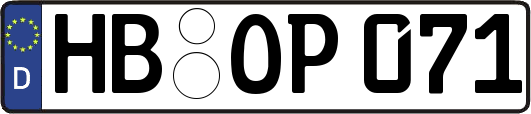 HB-OP071