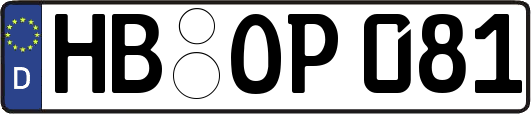 HB-OP081