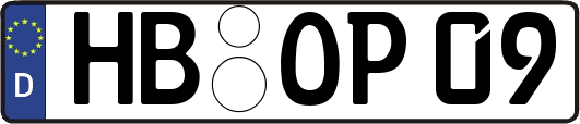 HB-OP09
