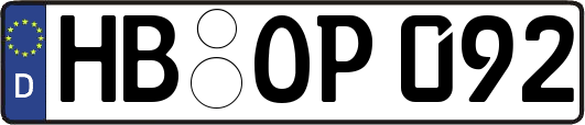 HB-OP092