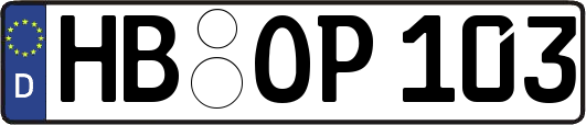 HB-OP103