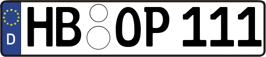 HB-OP111
