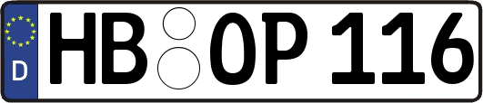 HB-OP116
