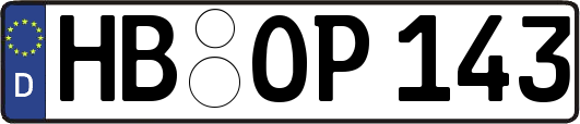 HB-OP143