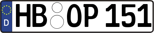 HB-OP151