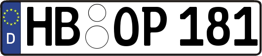 HB-OP181