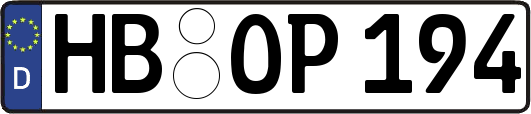HB-OP194