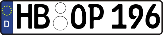HB-OP196