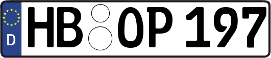 HB-OP197